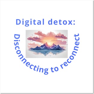 Digital detox Posters and Art